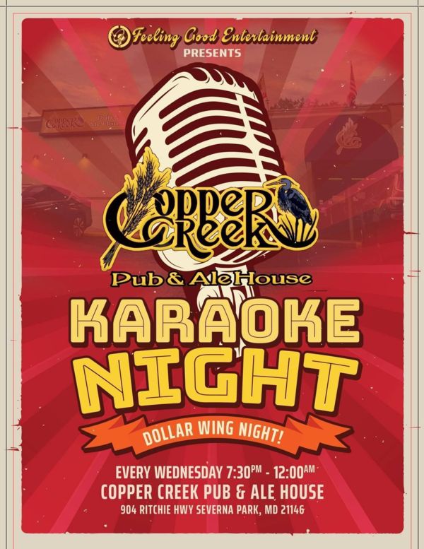 Copper Creek Karaoke Night